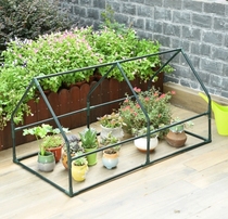 Mini shed fleshy insulation shed antifreeze household flowers winter warm house shed skeleton tunnel type elbow pot flower stand