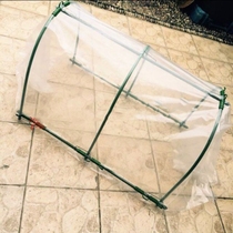 Film green plant stand planting flower shed farming vegetable garden steel pipe antifreeze shed sun room plastic greenhouse awning