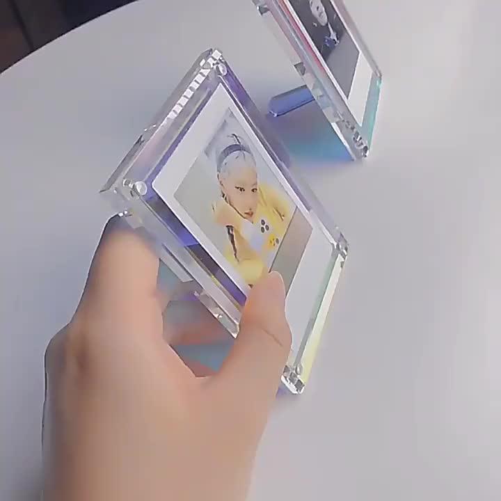 Wholesale Modern 4x6 Mini Clear Acrylic Photo Frame For Picture Instax