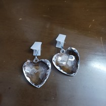 Window screen net curtain cheap clip shower curtain accessories heavy fall anti-float hem weight gain fall edge wind blowing vertical heart pendant