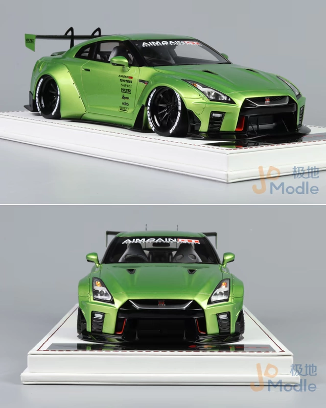 SUPER A 1:18 Nissan R35 GTR 2017 Aimgain mô hình xe hơi thân rộng - Chế độ tĩnh