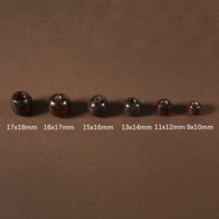 Цвет тёмно-коричневый 13х14мм диаметр отверстия 5мм 50 шт.