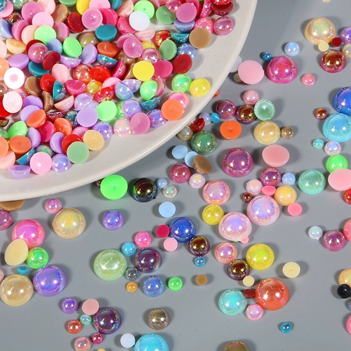 Бусины с аксессуарами из жемчуга, аксессуар для волос ручной работы, серьги, набор материалов, 1000 шт, поделки ручной работы