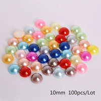 Темно -серая 10 -миллиметровая цветовая смесь 100 штук