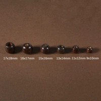 Цвет тёмно-коричневый 15х16мм диаметр отверстия 5мм 50 шт.