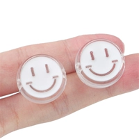 Акриловые белые аксессуары, 22мм, 9мм, 4мм