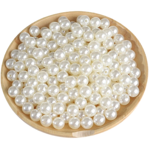 Белые бусины из жемчуга ручной работы, аксессуар, аксессуары