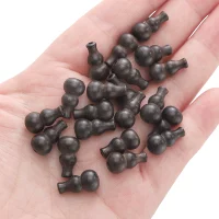 Тыква Эбеновая 8х15мм диаметр отверстия около 1мм 1 шт./упак.