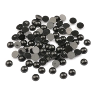 Черные животные глаза 8 мм 100/карман/сумка