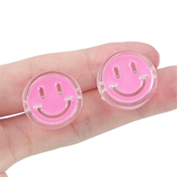 Акриловые розовые аксессуары, 22мм, 9мм, 4мм