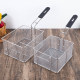 81 stainless steel frying basket frying net frying sieve electric fryer accessories frying box fryer filter screen French fries basket chicken leg basket