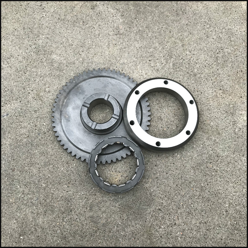 Applicable to New Continent Honda CBF150 War Eagle DH150-A-B-C overrunning clutch body large tooth start plate