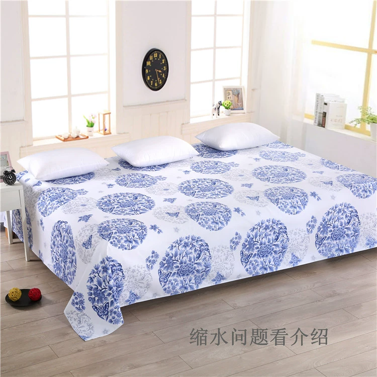 Sơn Đông cũ vải lanh lanh dày vải bông mã hóa thô Kang đơn bộ ba mảnh có thể được thiết lập chăn bìa sofa - Khăn trải giường