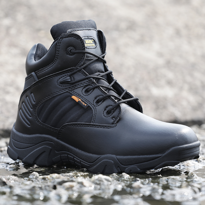 New type ultra light combat boots male Marine boots breathable tactical boots combat boots security shoes high-gang training boots men