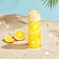 Лето улыбающаяся вода чашка (летняя желтая)