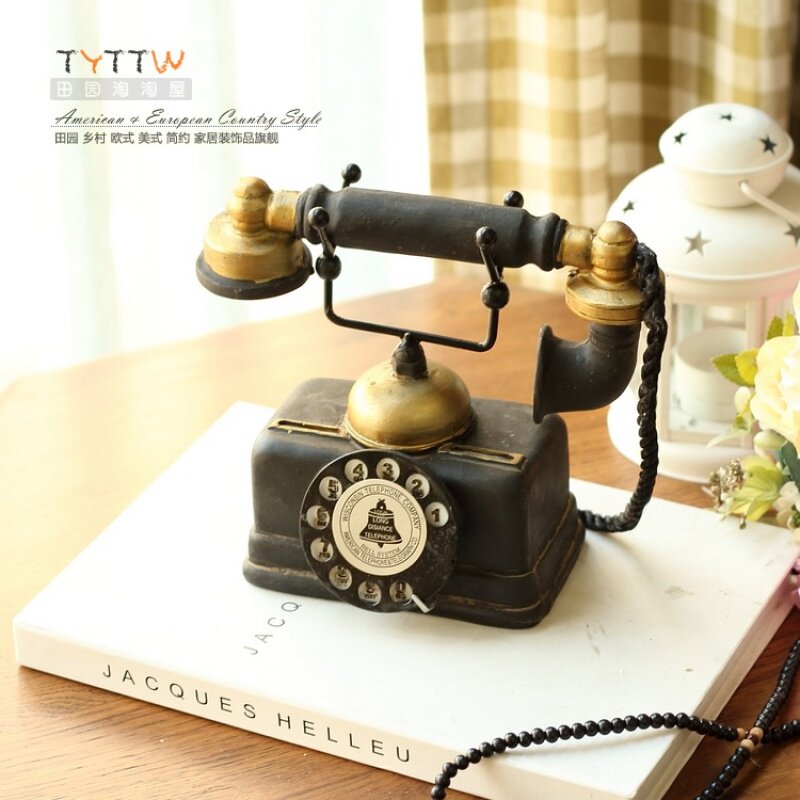 American country retro milk tea clothing shop window simple home decoration bar cafe piano decoration