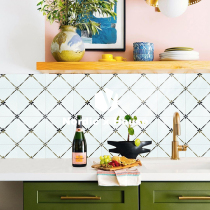 Nordic vintage leather homestay flower tiles wall tiles restaurant toilet non-slip tile balcony tile 200200