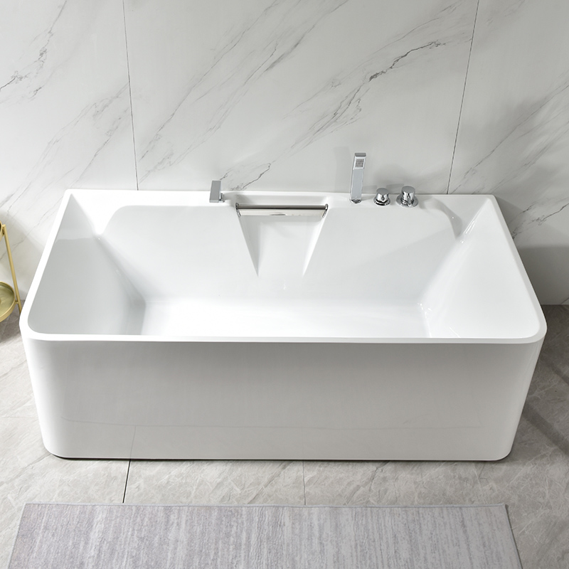 Acrylic Day Minjuku Independence Mini surfing massage thermostatic bath Home Small family style Makeup Room Tub Pool