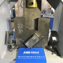 Square tube cut off die tubing special pipe punching break baiting machine hydraulic multifunction punching machine punch die