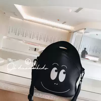 Spot baba baba expression bag mommy bag parent-child bag can be hung and can be backed fashionable boy(recommended