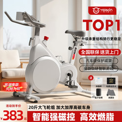 Yingerjian Spinning Bike for Home Use, Indoor Magnetic Control Exercise Bike, Weight Loss, Silent Fitness Equipment
