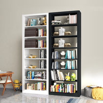 Home single-sided steel School library bookshelf books audio-visual shelves back to this data rack reading room Archive rack