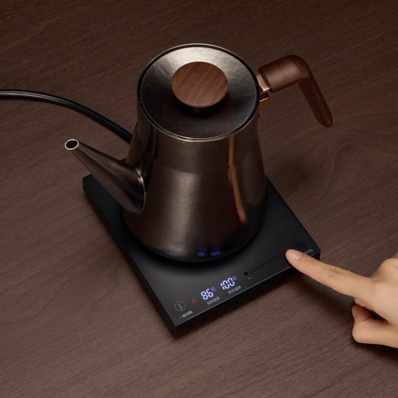 Ruchai Pure Titanium Intelligent Temperature-Controlled Constant Temperature Electric Kettle Is a New Generation of High-End Water Boiling and Tea Brewing Coffee Kettle with Automatic Heat Preservation