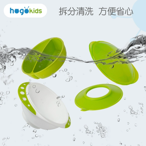 Детская обеденная тарелка, посуда для домашнего использования для еды, защита от ожогов, защита при падении