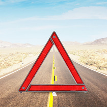 Vehicle-car tripod warning signs car annual inspection with reflective tripod car for inspection