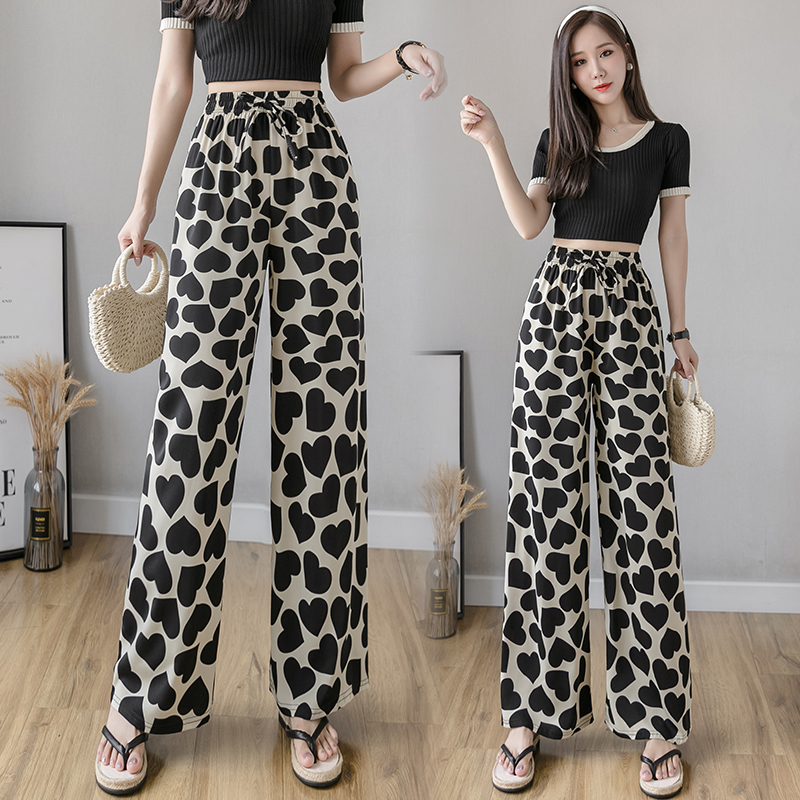 2022 Fashion Summer Snowspun Broadlegged Trousers