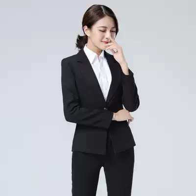 Pei Ni professional women's suit OL long sleeve suit small suit suit suit business dress interview work jacket