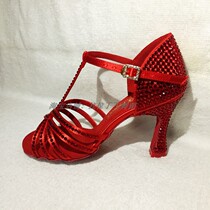 Professional latin dance shoes for performance competition