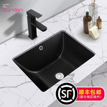 Italian quartz stone basin basin wash basin embedded Basin home wash basin black basin wash basin