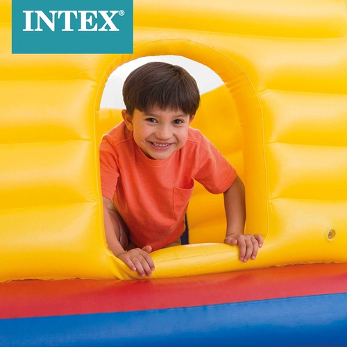 INTEX Складной батут для прыжков, надувной замок, игрушка