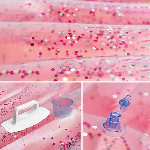 INTEX Плавательный круг для взрослых, розовый туалет, водная надувная игрушка, детский плавательный аксессуар