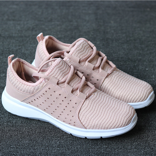 Clearance women's lace-up sports shoes running shoes yoga fitness outdoor shoes rebound insole shock-absorbing non-slip flying woven women's shoes