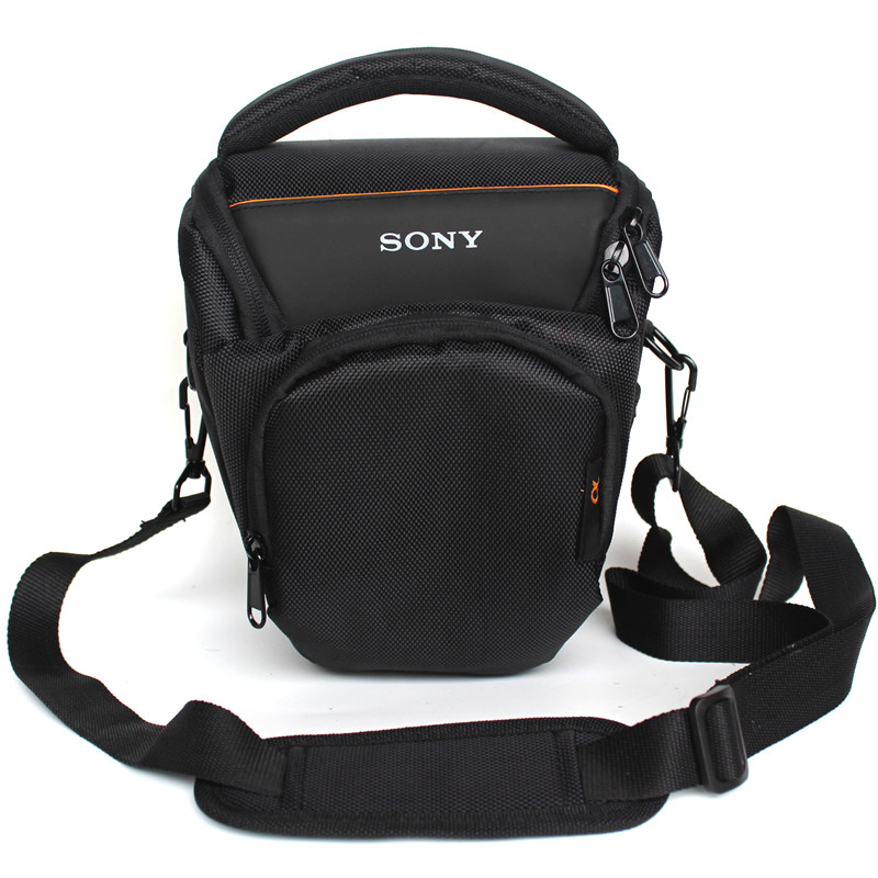 Sony Micro SLR camera bag A9A7R2A7SILCE-7A7M2A7R34 Portable outdoor photography bag Triangle bag