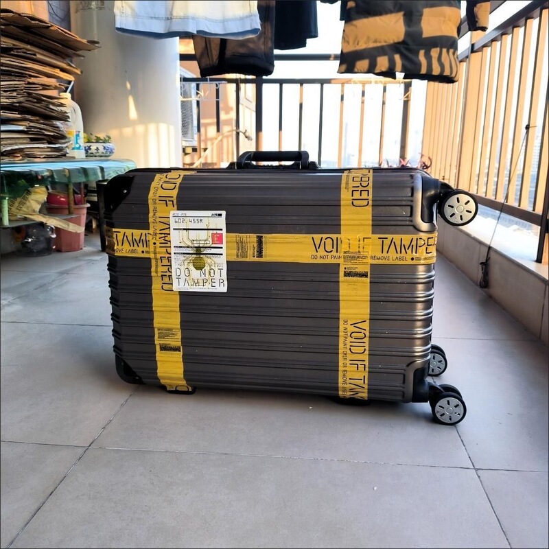 New Xiaodao Xiuzhou (Kosuke Xiaodao) Death Stranding Damage Sensing Yellow Warning Strip Express Delivery Tape Luggage Sticker New Xiaodao Xiuzhou (Kosuke Xiaodao) Death Stranding Damage Sensing Yellow Warning Strip Express Delivery Tape Luggage Sticker