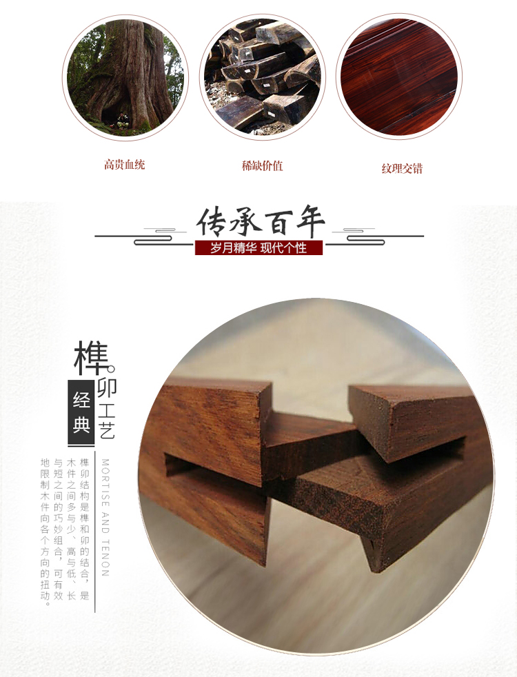 Nội thất gỗ gụ tiêu chuẩn quốc gia Indonesia gỗ hồng đen gỗ hồng mộc rộng trường hợp sơn Trung Quốc cổ điển rắn bàn gỗ - Bàn / Bàn bàn gỗ xếp mini
