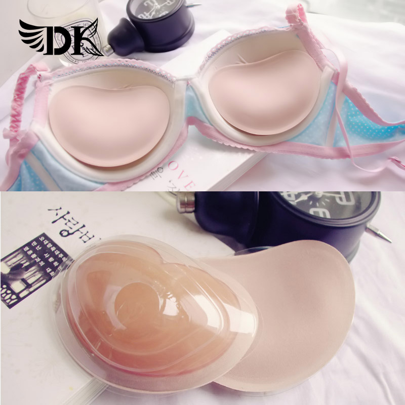 Swimsuit underwear pad women's chest patch chest pad Bikini swimming chest patch thickened sponge silicone adhesive insert