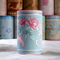 Shower room Living room bedroom kitchen skirting line Waist line sticker PVC self-adhesive wallpaper decorative cartoon wall sticker wallpaper waterproof