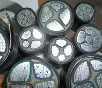 Cable 4 core 185 square three-phase four-wire ZR-YJLV VLV3*185 1*95 Cable national standard aluminum cable