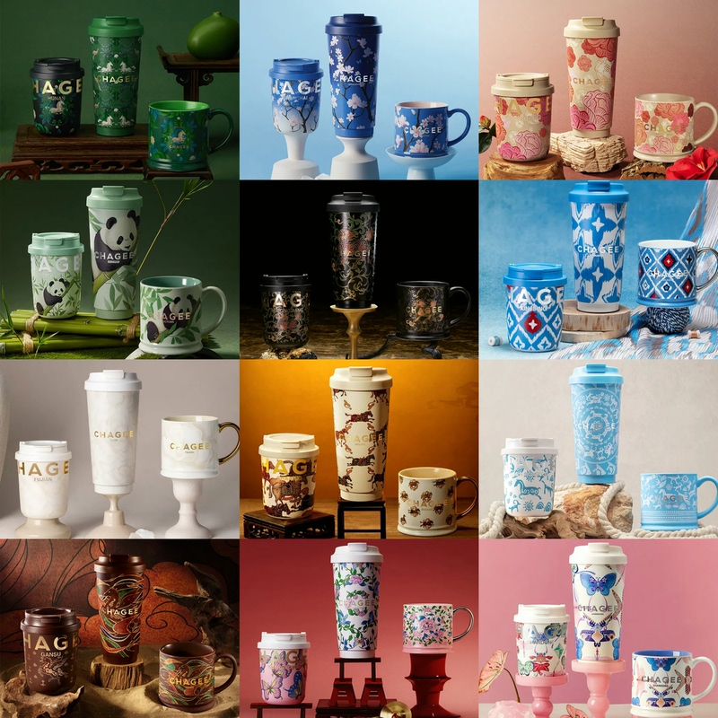 Bawang Tea Ji Cup City Limited Edition Mug Thermos Cup Cold-Keeping Cup Stainless Steel Handheld Cup Desktop Cup