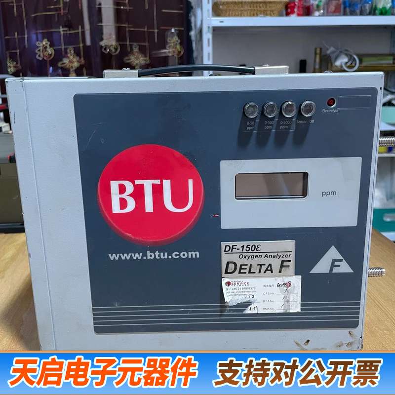Btu Return Oxygen Analyzer 153E-5000 Df-150