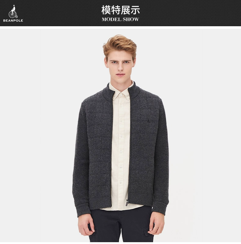 Áo len cardigan dài tay nam BEANPOLE Binbo BC795AA24 - Cardigan