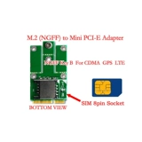 1pc ngff m.2 для minipcie minipci-e mpcie slot pcie+usb адаптация