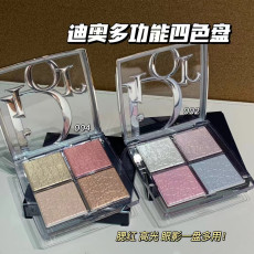 Тени для век dior 迪奥后台高定四色高光腮红眼影多用盘