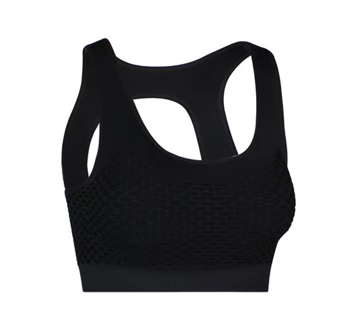 Áo vest thể thao nữ bra đẹp trở lại không có vòng thép nhanh khô chống sốc chạy yoga tập thể dục đồ lót thể thao bra