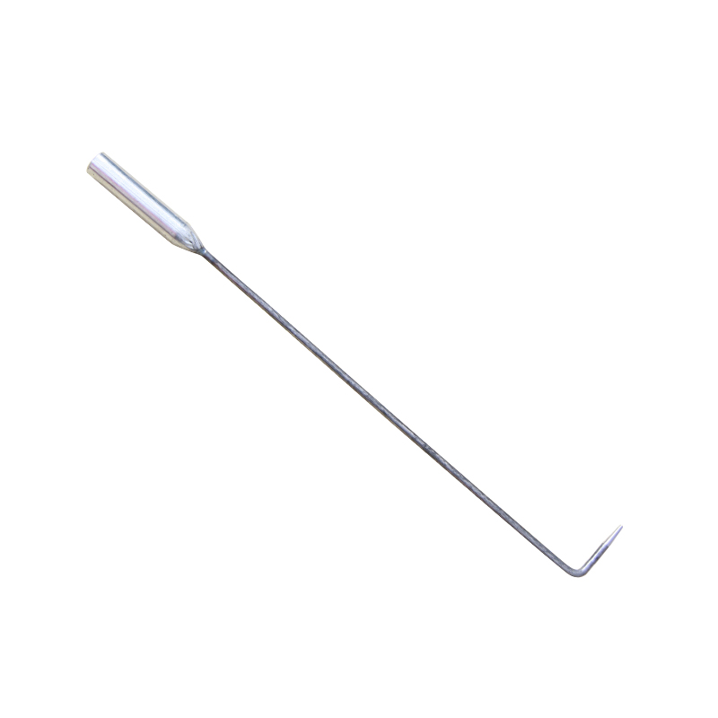 Fire hook Fire hook Hollow hook BBQ remove ash hook heating oven accessories garbage clean hook roll door hook