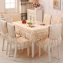 Khăn trải bàn vải không thấm nước dùng một lần khăn trải bàn ghế bọc đệm đặt ghế bìa hộ gia đình bàn cà phê hình chữ nhật mẫu khăn trải bàn phòng họp